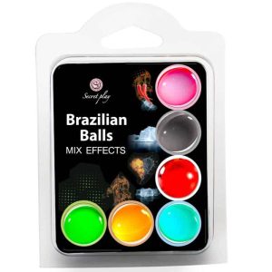 MIX EFFECT Secretplay SET WITH 6 BRAZILIAN BAllS