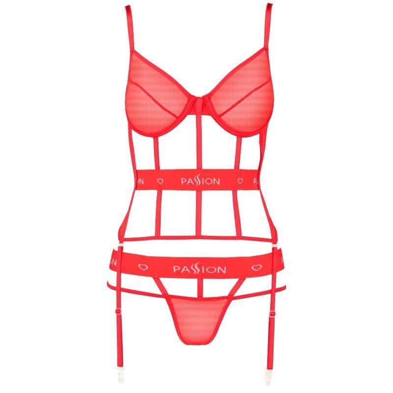 CORSET Passion KYOUKA L/XL Vermelho Sedutor CORSET Passion KYOUKA L/XL Vermelho Sedutor