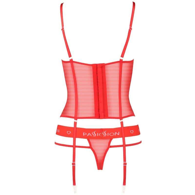 CORSET Passion KYOUKA L/XL Vermelho Sedutor CORSET Passion KYOUKA L/XL Vermelho Sedutor