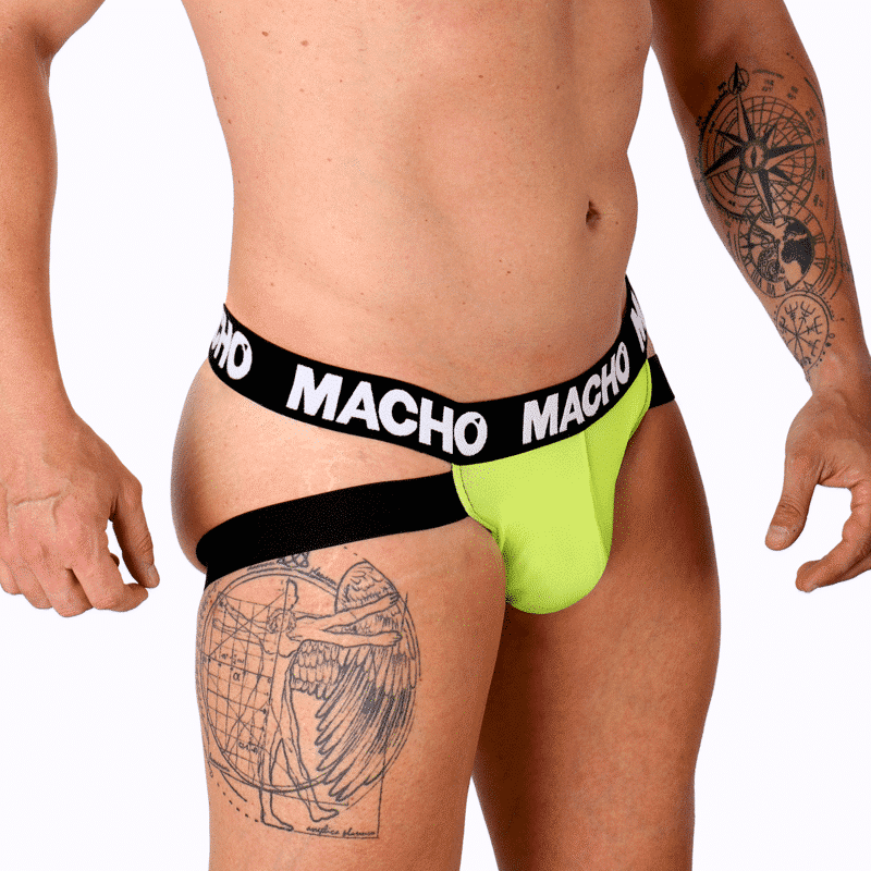 Macho MX28FA Yellow Jock Strap XL Macho MX28FA Yellow Jock Strap XL