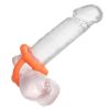 Calexotics - ORANGE ALPHA All STAR RING IN LIQUID SILICONE