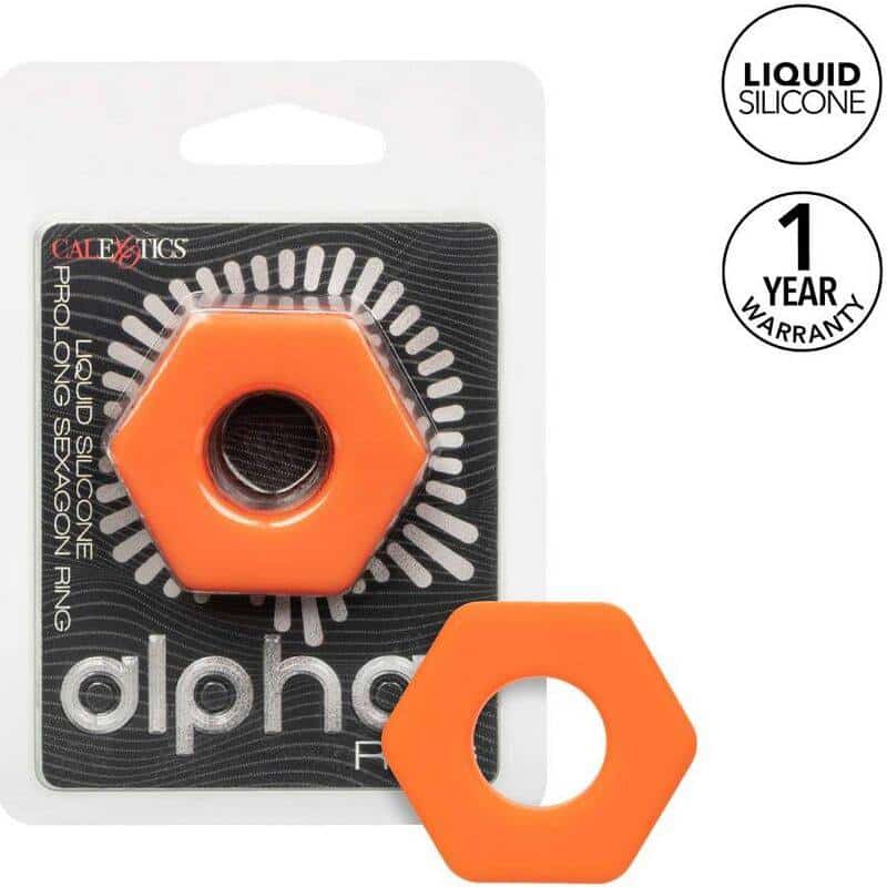 Calexotics Alpha Sexagon Ring for Prolonged Pleasure Calexotics Alpha Sexagon Ring for Prolonged Pleasure