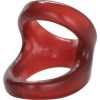 Calexotics COLT SNUG TUGGER Red Penis Ring