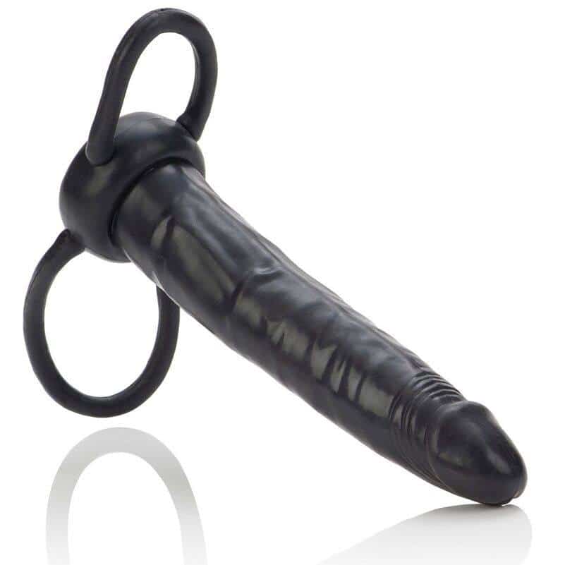 Calexotics - Arnês Duplo Penetrador Preto para Uso Intenso