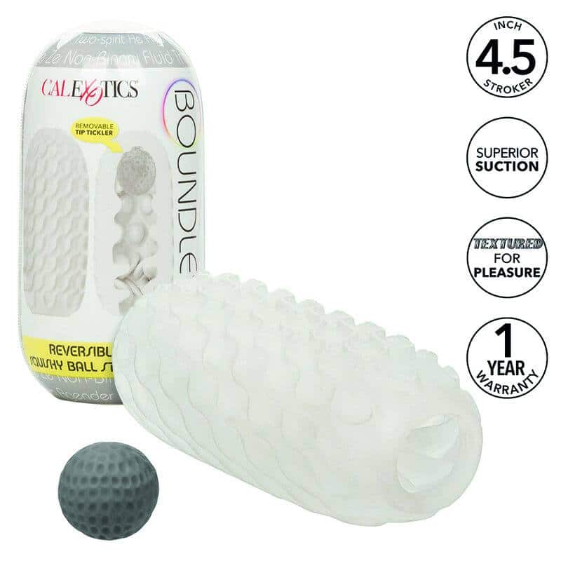 Calexotics BOUNDLESS Squishy Ball Stroker for Customized Pleasure Calexotics BOUNDLESS Squishy Ball Stroker for Customized Pleasure