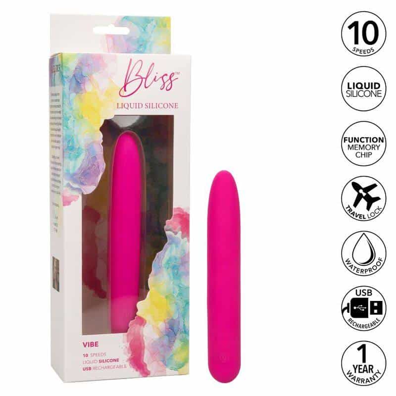 Calexotics Silicone Bliss Vibe Toy Calexotics Silicone Bliss Vibe Toy