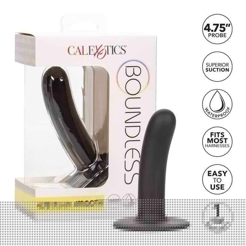 Calexotics Boundless Dildo 12cm Estimulador Interno Liso Calexotics Boundless Dildo 12cm Estimulador Interno Liso