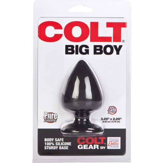 Calexotics COLT Big Boy Black Anal Plug Calexotics COLT Big Boy Black Anal Plug