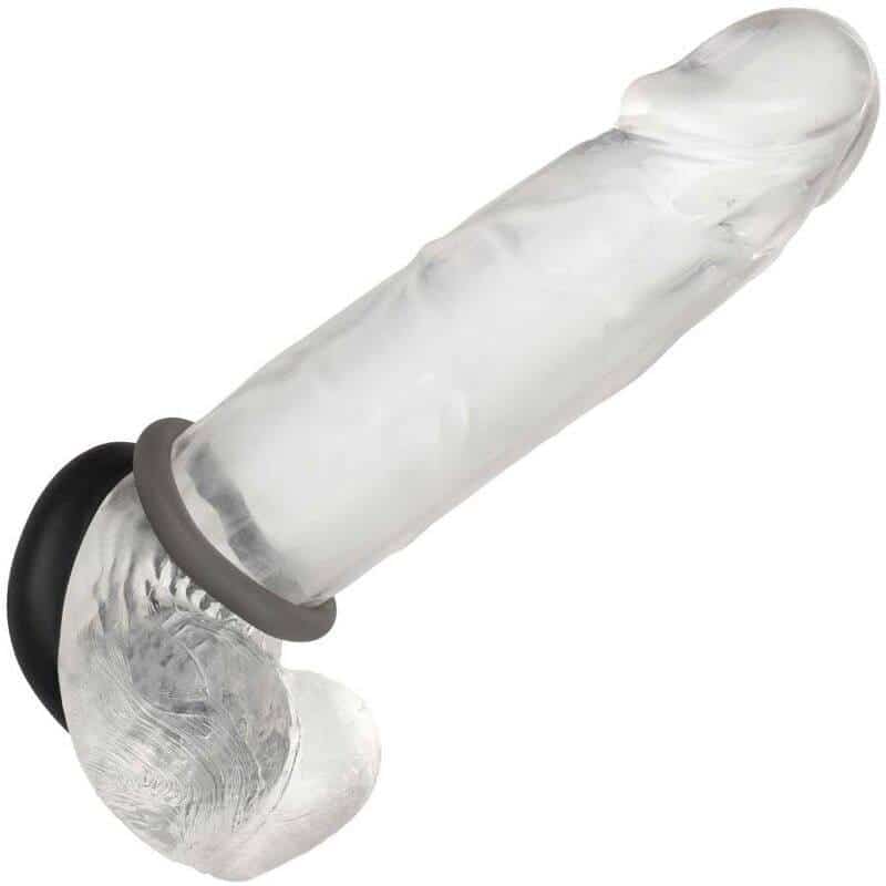 Calexotics - ALPHA GREY RING SET OF 2 FOR INTENSIFIED PLEASURE