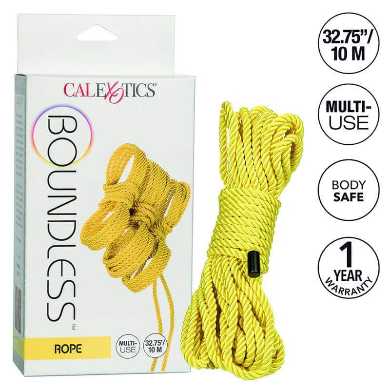Calexotics 10m Yellow Bondage Rope Calexotics 10m Yellow Bondage Rope