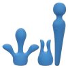 Calexotics Couture Kit: Vibrador de Mão Azul