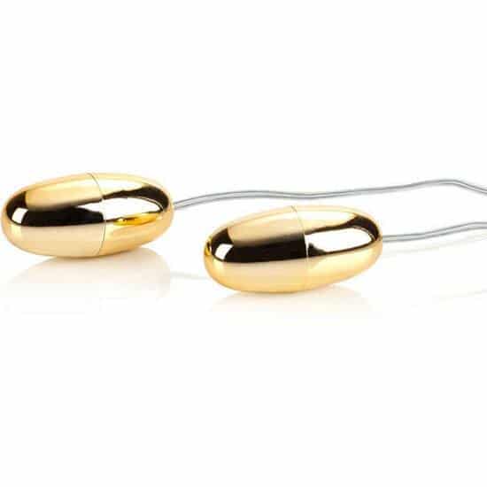 Calexotics - GOLD DUO VIBRATING BULLET SET Calexotics - GOLD DUO VIBRATING BULLET SET