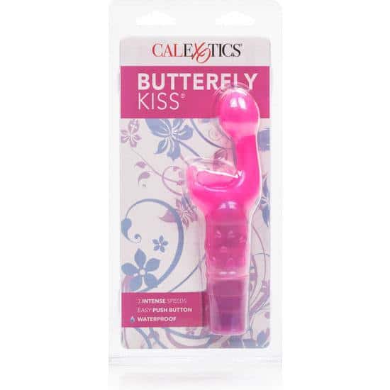 Calexotics - Pink KISS BUTTERFLY STIMULATOR Calexotics - Pink KISS BUTTERFLY STIMULATOR