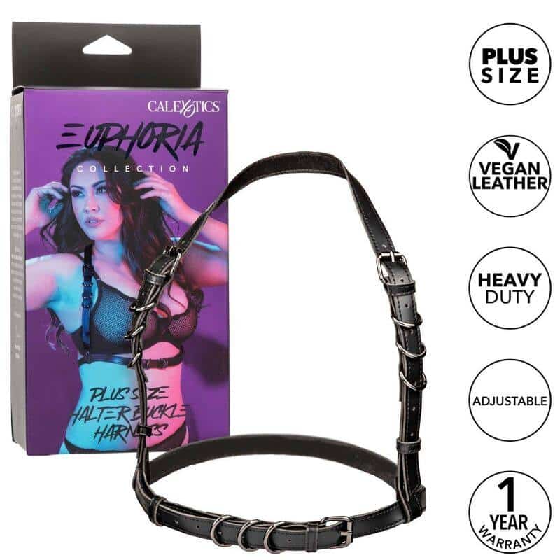Calexotics Euphoria Black Buckle Harness Calexotics Euphoria Black Buckle Harness