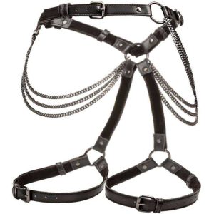 Calexotics EUPHORIA Thigh Strap with Chain Detail