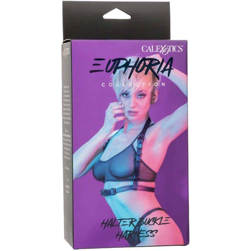 Calexotics Arnés Euphoria de Cuero Negro Calexotics Arnés Euphoria de Cuero Negro