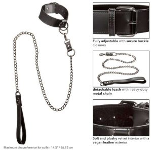 Calexotics Euphoria Chain Leash Choker