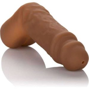 Calexotics - Brown Pee Packer Silicone Enhancer