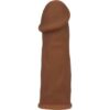 Calexotics Futurotic Brown Penis Sleeve Extender