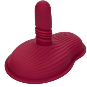 Calexotics - REMOTE ControlLED DOUBLE MOTOR RIDER MASSAGER RED