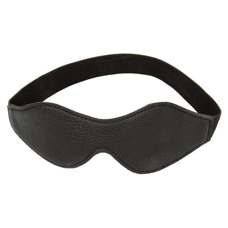 Calexotics Antifaz Nocturnal de Cuero y PVC Negro