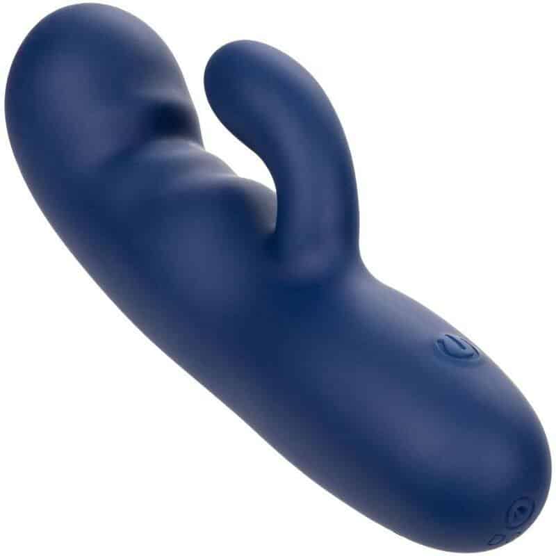 Calexotics Blue Cashmere Silk Duo Vibrator
