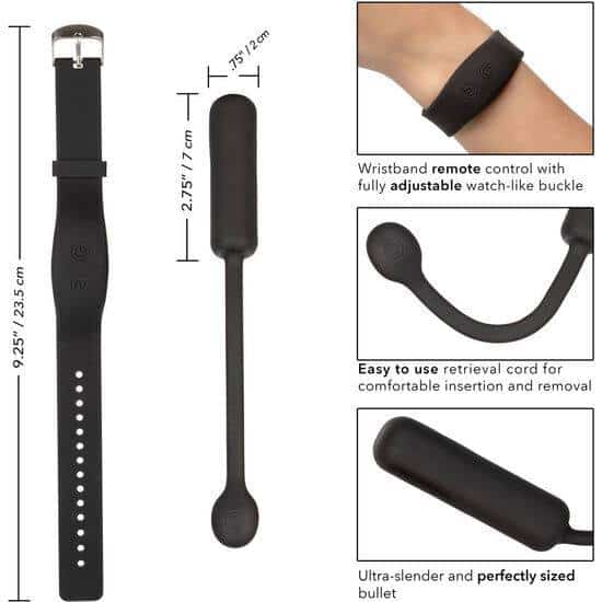 Calexotics - Petite Bullet Wristband Vibrator Calexotics - Petite Bullet Wristband Vibrator