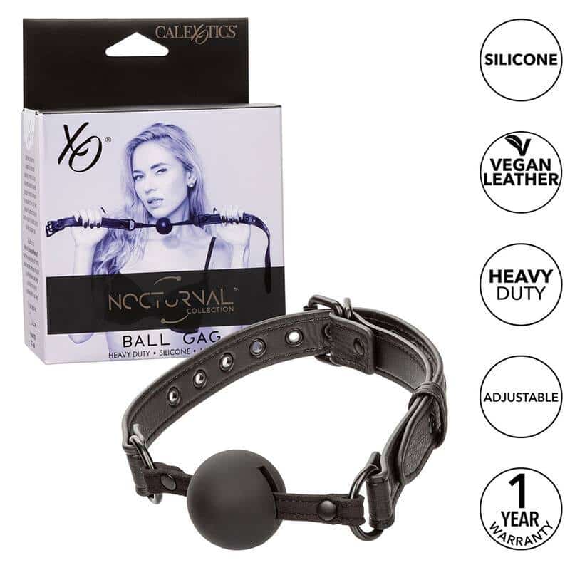 Calexotics Ball Gag Silicone Nocturnal Edition Calexotics Ball Gag Silicone Nocturnal Edition
