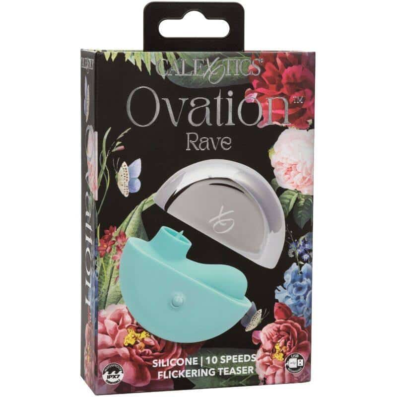 Calexotics Rave Aqua Green Vibrating Stimulator Calexotics Rave Aqua Green Vibrating Stimulator