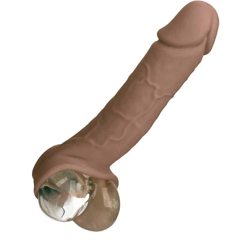 Calexotics Life-Like 8 Brown Skin Penis Extension