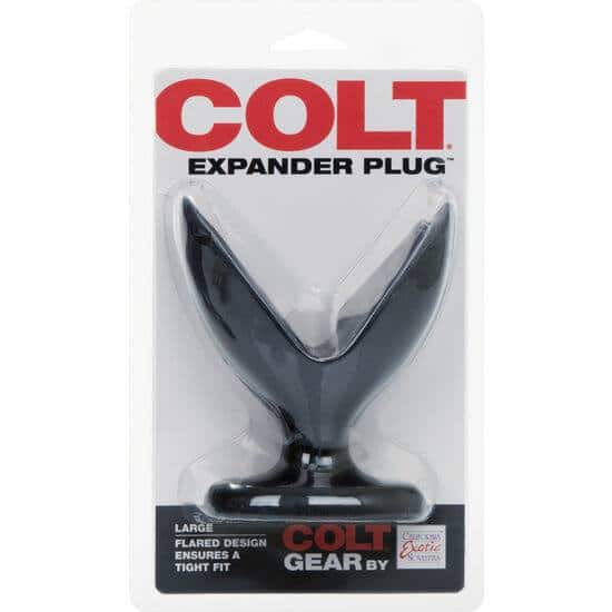 Calexotics Colt Expander Plug Large Black Silicone Calexotics Colt Expander Plug Large Black Silicone
