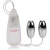 Calexotics Silver Duo Vibrating Bullet Toys