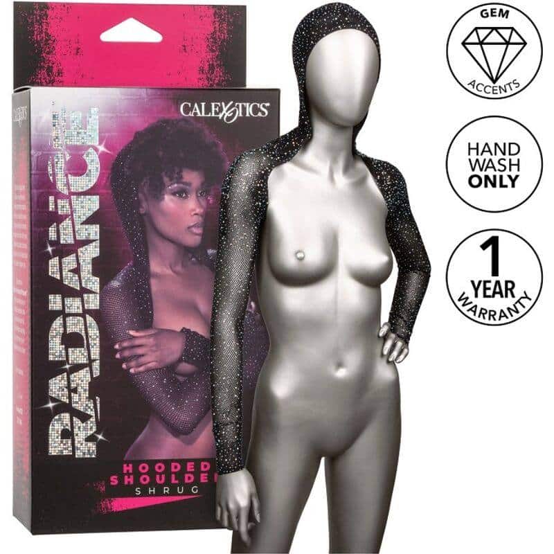 Calexotics Radiance Shoulder Shrug with Rhinestones