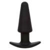 Calexotics Tapered Anal Plug 10 Speeds Black Silicone