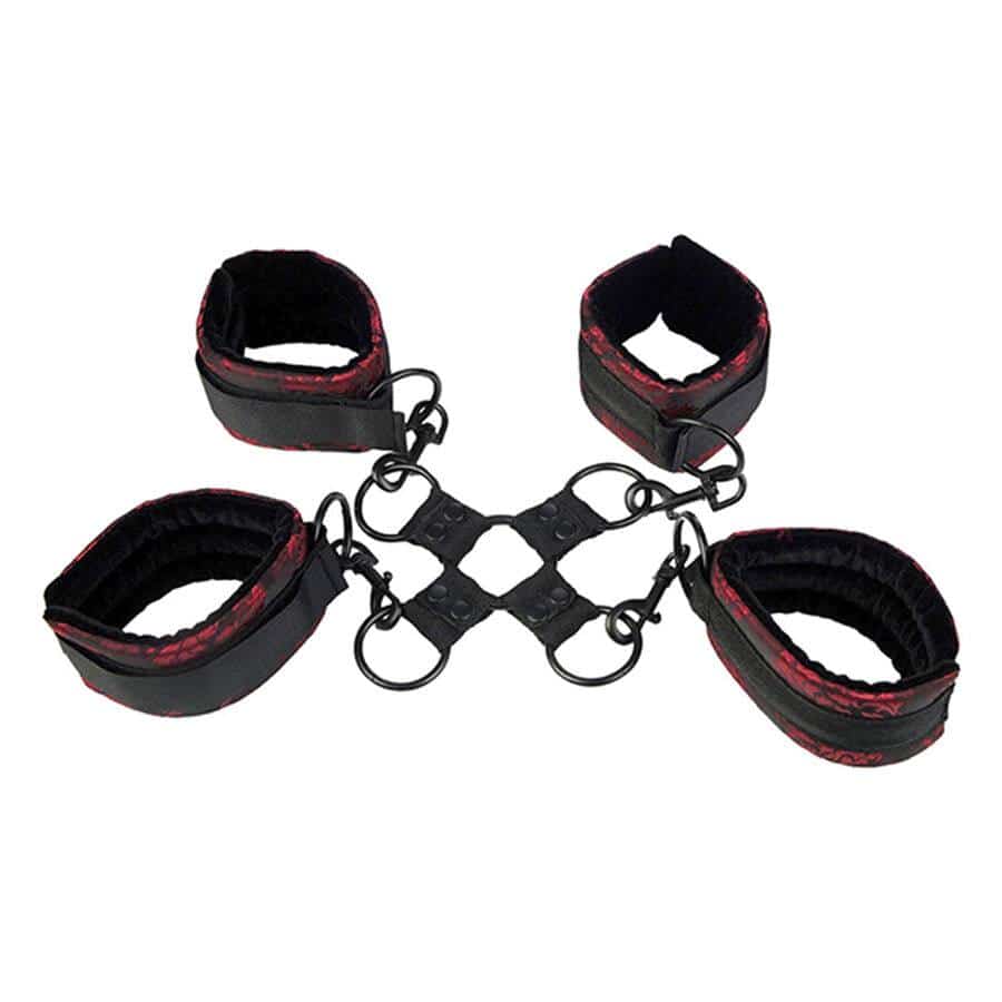 Calexotics Hog Tie Restraints with Adjustable Cuffs