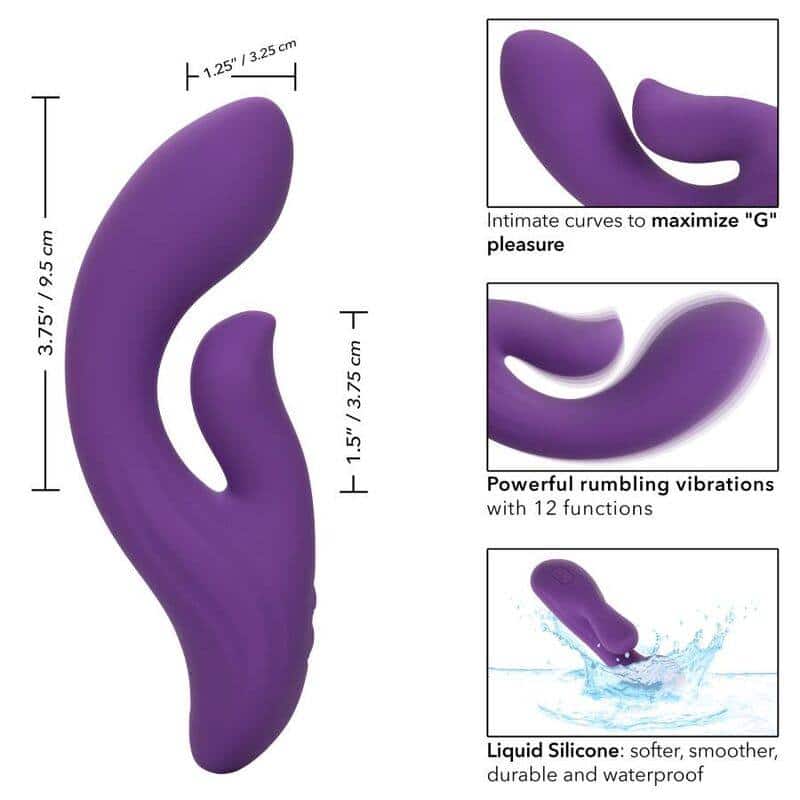 Calexotics Dual Pleaser Stella Vibrator Calexotics Dual Pleaser Stella Vibrator