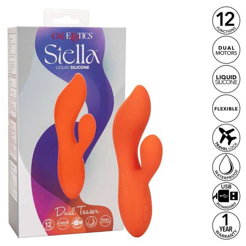 Calexotics Dual Action Vibrator Stella Calexotics Dual Action Vibrator Stella