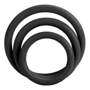 Calexotics - Black TRIO OF ERECTION RINGS