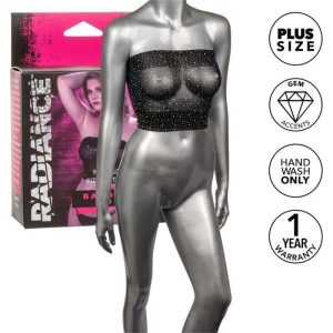 Calexotics Radiance Bandeau Bralette for Curvy Women