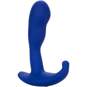 Calexotics - BLUE ADMIRAL Anal VIBRATOR & CURVED STIMULATOR