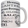 Diablo Picante Boob Themed White Mug 370ml
