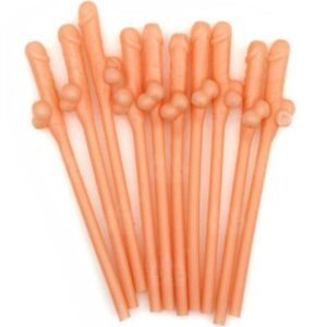 Penis Shaped Drinking Straws Diablo Picante