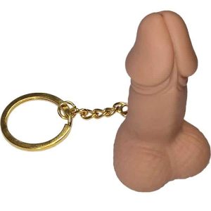 Flesh Tone Penis Keychain Diablo Picante