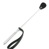 Metal Hard Whip with Leather Tip