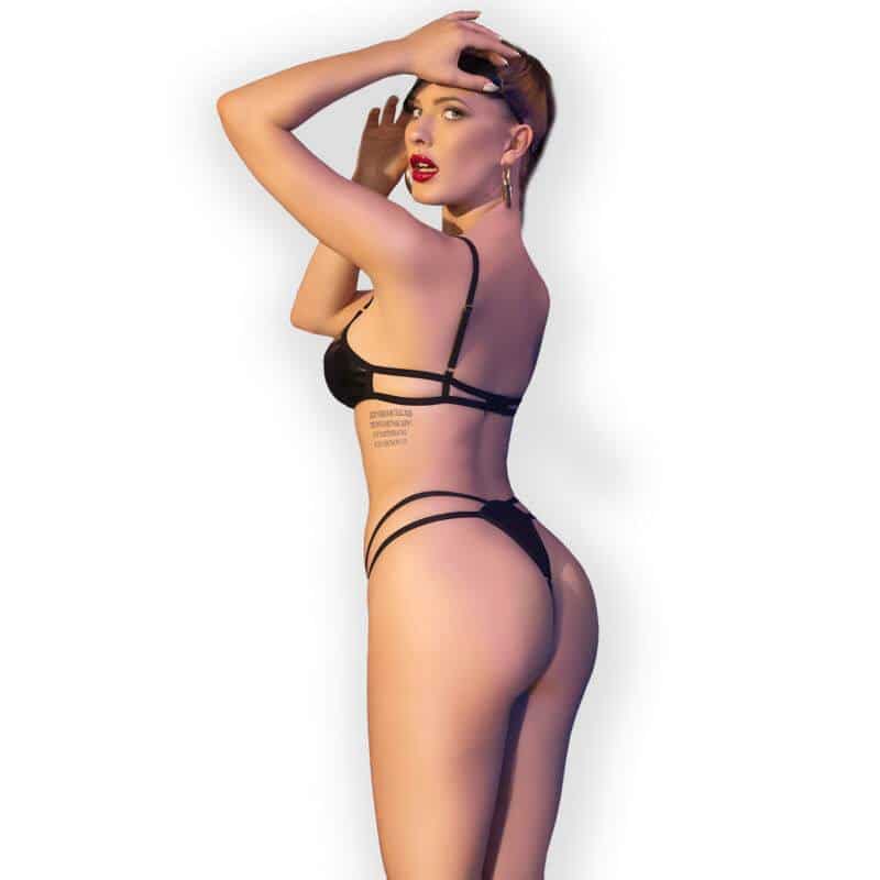 Chilirose - Black BodySUIT SET CR 4700 FOR SENSUAL OCCASIONS Chilirose - Black BodySUIT SET CR 4700 FOR SENSUAL OCCASIONS
