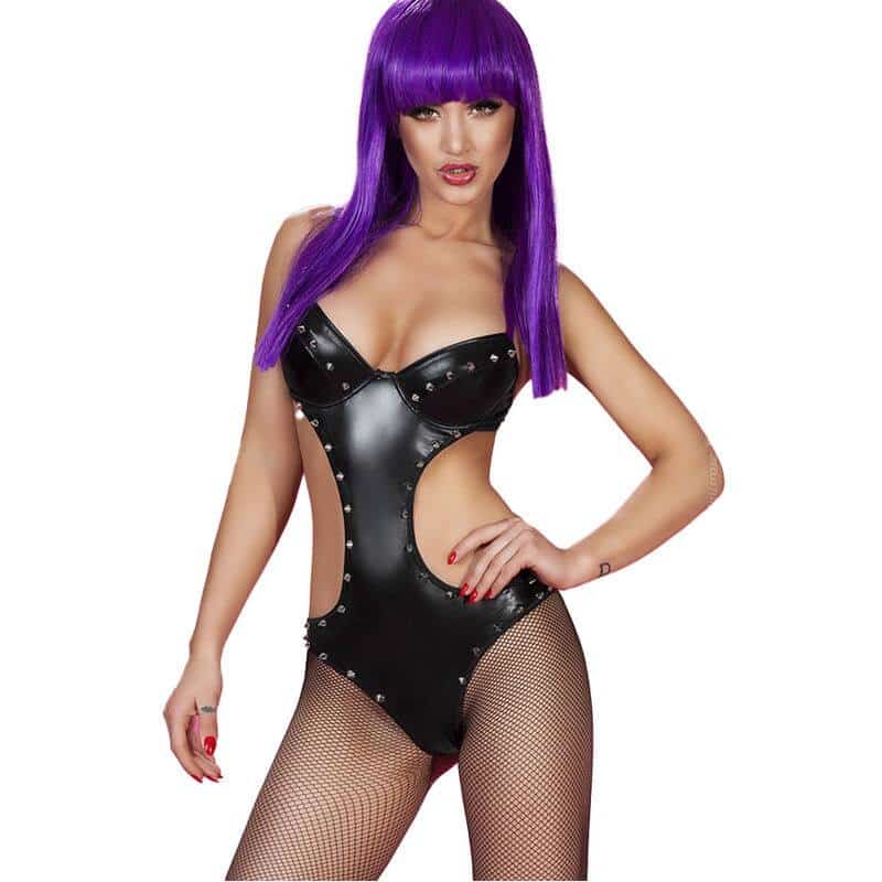 Chilirose CR 3573 Black Bodysuit Lingerie