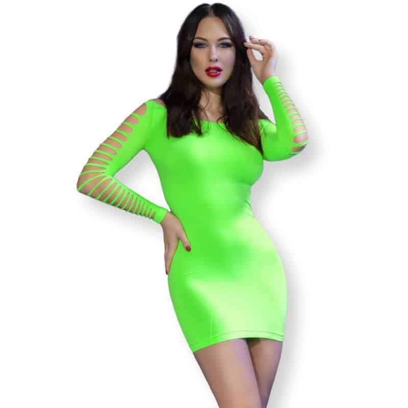 Chilirose CR 4617 Green Seamless Dress