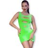 Chilirose CR 4621 Green Seamless Dress