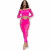 Chilirose CR 4632 Fuchsia Top & Pant Set