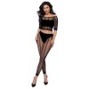 Chilirose - CR 4647 Black TOP & LegGINGS SET S/M